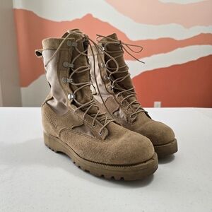 BELLEVILLE 249 92 GORE-TEX TEMPERATE WEATHER DESERT TAN COMBAT Men 6  WIDE BOOTS